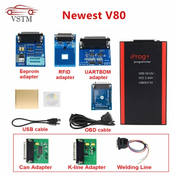 Iprog Key Programmer V80 Support IMMO + Mileage Correction + Airbag Reset Iprog Pro Till 2019 Replace Carprog/Digiprog/Tango
Iprog Key Programmer V80 Support IMMO + Mileage Correction + Airbag Reset Iprog Pro Till 2019 Replace Carprog/Digiprog/Tango