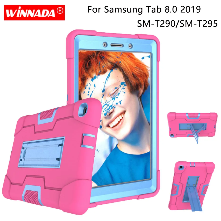 Coque For Samsung Galaxy Tab A 8.0 2019 SM-T290 T295 funda Tablet Case Shockproof Kids Safe PC Silicon Hybrid Full Body Cover
Coque For Samsung Galaxy Tab A 8.0 2019 SM-T290 T295 funda Tablet Case Shockproof Kids Safe PC Silicon Hybrid Full Body Cover