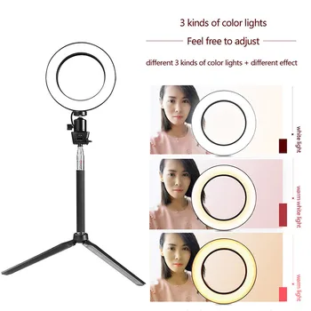 LED Ring Light Photo Studio Camera Light Photography Dimmable Video light for Youtube Makeup Selfie with Tripod Phone Holder
LED Ring Light Photo Studio Camera Light Photography Dimmable Video light for Youtube Makeup Selfie with Tripod Phone Holder