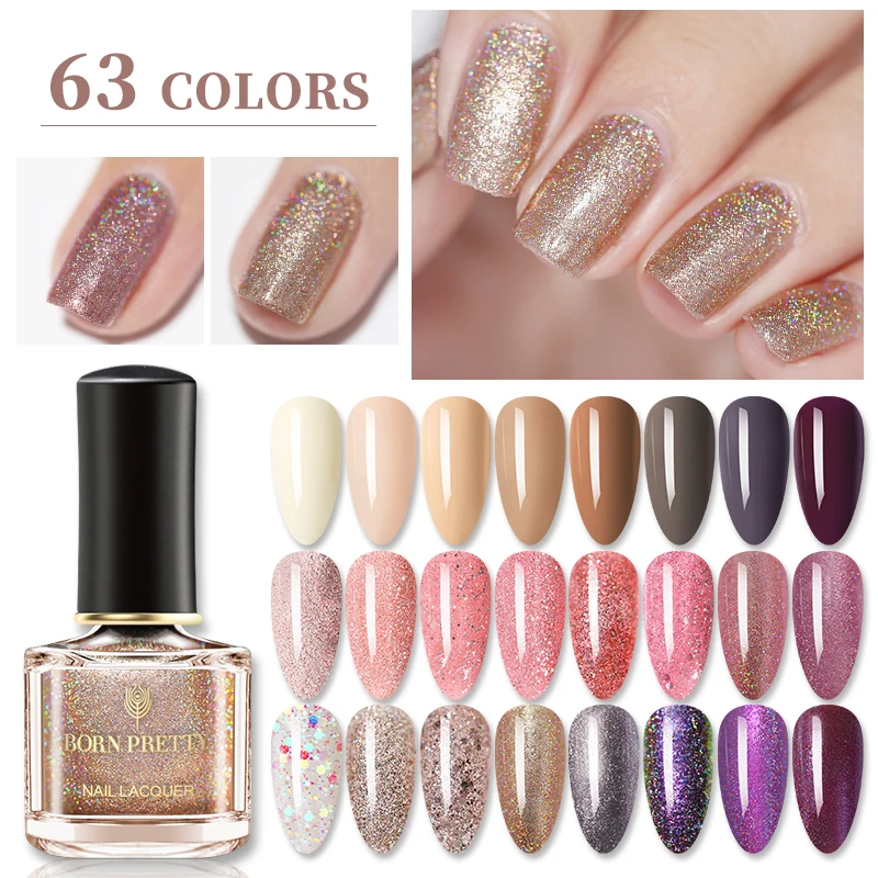 BORN PRETTY 73 Colors Nail Polish Shining Glitter Sequins 6ml Nail Art Varnish Base Coat Top Coat For Manicuring Nail Polish
BORN PRETTY 73 Colors Nail Polish Shining Glitter Sequins 6ml Nail Art Varnish Base Coat Top Coat For Manicuring Nail Polish