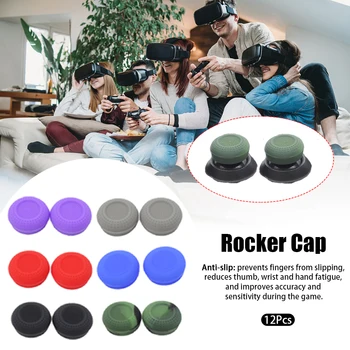 12pcs Rocker Cap Set Protective Sleeve Anti Slip Console Silicone Game Accessory Easy Install Multi Color Soft For Quest Rift S
12pcs Rocker Cap Set Protective Sleeve Anti Slip Console Silicone Game Accessory Easy Install Multi Color Soft For Quest Rift S