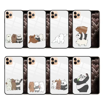 huhupingping for iPhone 11 Pro XS Max XR X 8 Plus 7 6S Tempered Glass Cases Cartoon Cute Bare Bears Shockproof Cover
huhupingping for iPhone 11 Pro XS Max XR X 8 Plus 7 6S Tempered Glass Cases Cartoon Cute Bare Bears Shockproof Cover