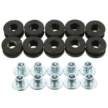 10PCS/kit Rubber gasket Motorcycle Grommets Bolt For Honda/Suzuki/Kawasaki/Fairing
10PCS/kit Rubber gasket Motorcycle Grommets Bolt For Honda/Suzuki/Kawasaki/Fairing