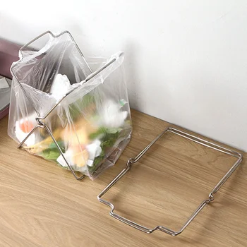 Foldable Stainless Steel Kitchen Garbage Rack Plastic Bag Rack Outdoor Camping Picnic Garbage Rack
Foldable Stainless Steel Kitchen Garbage Rack Plastic Bag Rack Outdoor Camping Picnic Garbage Rack
