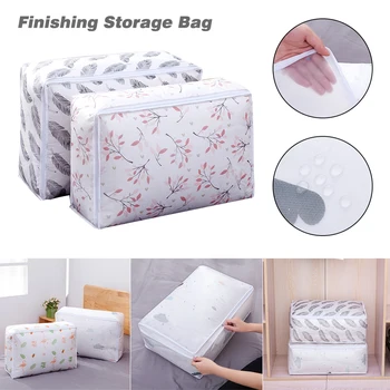 New PEVA Transparent Printed Quilt Travel Storage Bag Home Storage Box Clothes No Foreign Smell Washable Waterproof Antidust Bag 
New PEVA Transparent Printed Quilt Travel Storage Bag Home Storage Box Clothes No Foreign Smell Washable Waterproof Antidust Bag