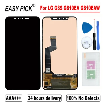 For LG G8S ThinQ G810 G810EAW G810EA LCD Display Touch Screen Digitizer Assembly Free Tools For LG G8S ThinQ Global Dual SIM
For LG G8S ThinQ G810 G810EAW G810EA LCD Display Touch Screen Digitizer Assembly Free Tools For LG G8S ThinQ Global Dual SIM