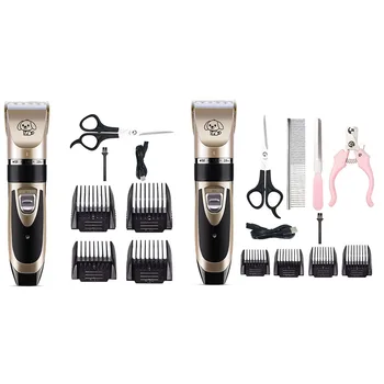 USB Rechargeable Pet Hair Clipper Pet Hair Trimmer Kit Pet Dog Cat Electric Shavers Hair Cutter Cat Grooming Machine Accessories 
USB Rechargeable Pet Hair Clipper Pet Hair Trimmer Kit Pet Dog Cat Electric Shavers Hair Cutter Cat Grooming Machine Accessories