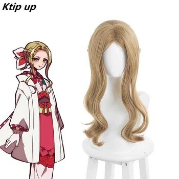 

Ktip Up Toilet-Bound Hanako-Kun Yako Cosplay Wigs Twist Braid Linen Short Hair Wig Jibaku Shounen Hanako Kun Costume Wig