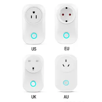 10A Wireless Wifi Switch US EU AU Smart Voice Control Timing Socket Smart Home Power Socket Compatible With Google Home Alexa
10A Wireless Wifi Switch US EU AU Smart Voice Control Timing Socket Smart Home Power Socket Compatible With Google Home Alexa
