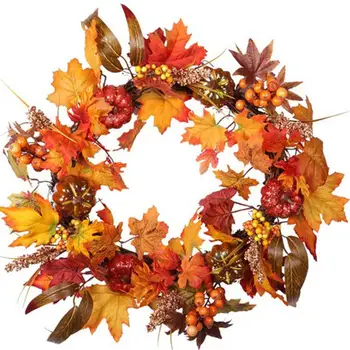 45cm DIY Hanging Wreath Artificial Flower Garland Autumn Decoration Home Decor Thanksgiving Christmas Wreath Wedding Garland
45cm DIY Hanging Wreath Artificial Flower Garland Autumn Decoration Home Decor Thanksgiving Christmas Wreath Wedding Garland