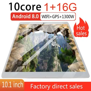 10.1 inch Tablet PC Android 8.0 Quad Core 1.5GHz RAM 1GB RAM 16GB GPS WIFI Game ARM DSP Dual Core HDMI Computer Laptop Phablet
10.1 inch Tablet PC Android 8.0 Quad Core 1.5GHz RAM 1GB RAM 16GB GPS WIFI Game ARM DSP Dual Core HDMI Computer Laptop Phablet