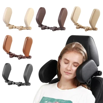 Car Seat Headrest Leather U-Shaped Pillow Sleep Side Neck Head Support Pillow Nap Time Comfortable Safety Comfy Child Adult
Car Seat Headrest Leather U-Shaped Pillow Sleep Side Neck Head Support Pillow Nap Time Comfortable Safety Comfy Child Adult