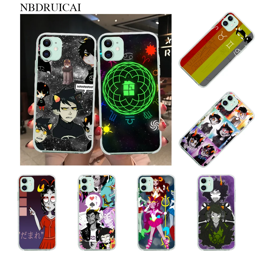 Чехол для телефона NBDRUICAI Homestuck Trolls чехол iPhone 11 pro XS MAX 8 7 6 6S Plus X 5S SE XR | Мобильные
