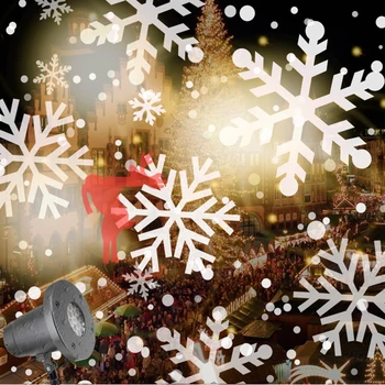 LED Colorful Rotating Laser Stage Lighting Snowflake Blizzard Rotating Projection Lamp Christmas Stage Lights Projection Lamp
LED Colorful Rotating Laser Stage Lighting Snowflake Blizzard Rotating Projection Lamp Christmas Stage Lights Projection Lamp