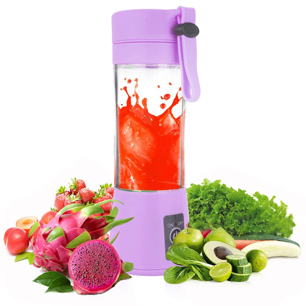 Portable Size 380ml USB Electric Fruit Juicer Handheld Smoothie Maker Blender Stirring Rechargeable Mini Portable Juice Cup #813
Portable Size 380ml USB Electric Fruit Juicer Handheld Smoothie Maker Blender Stirring Rechargeable Mini Portable Juice Cup #813