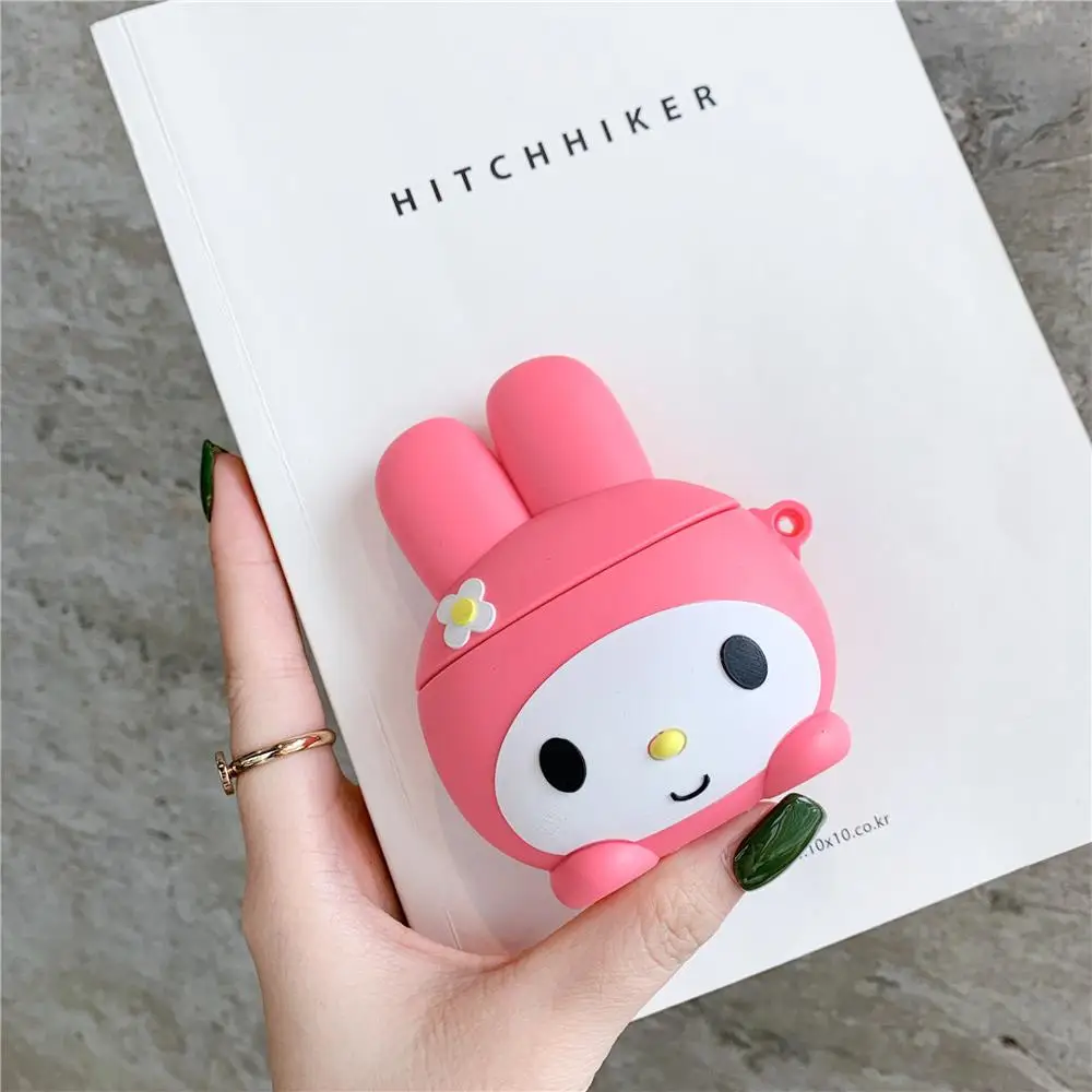 KAIEN cute 3D cartoon my Melody Silicone soft case For Apple new Airpods 1/2 Cover Wireless Bluetooth Earphone Protective case
KAIEN cute 3D cartoon my Melody Silicone soft case For Apple new Airpods 1/2 Cover Wireless Bluetooth Earphone Protective case