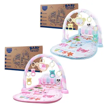 1Set Baby Gyms Play Mat Pedal Piano Light Musical Toy Activity Kick Fitness Cushion for Newborn
1Set Baby Gyms Play Mat Pedal Piano Light Musical Toy Activity Kick Fitness Cushion for Newborn