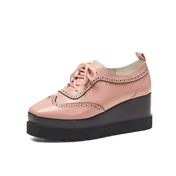 Lady Shoes Genuine Leather Shoes Woman High Heels Square Toe Fashion Shoes Basic Pumps Women Comfort Casual Shoes
Lady Shoes Genuine Leather Shoes Woman High Heels Square Toe Fashion Shoes Basic Pumps Women Comfort Casual Shoes