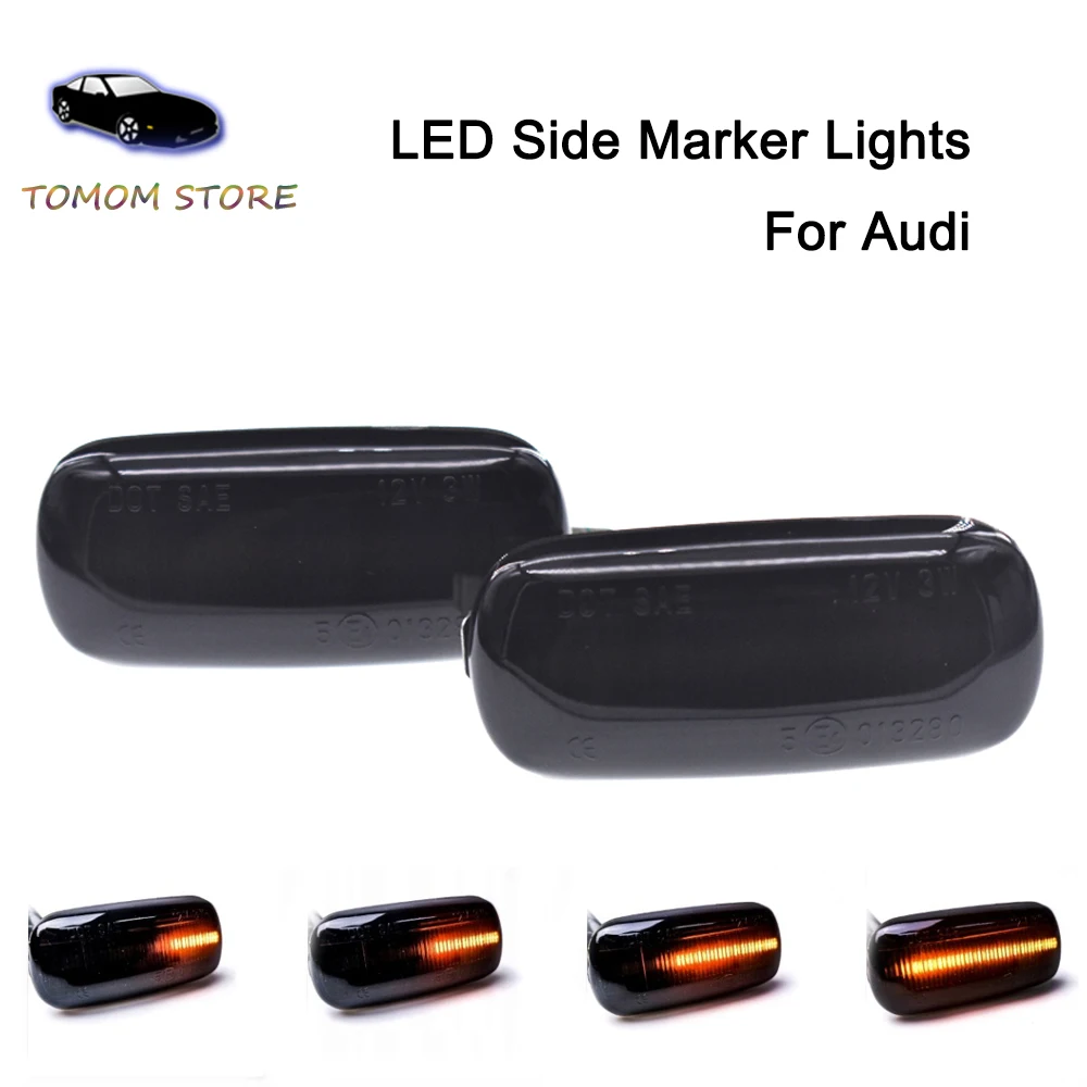 2 pieces Led Dynamic Side Marker Turn Signal Light Sequential Blinker Light for Audi A3 8P A4 S4 B6 RS4 B7 TT Roadster A6 A8 D3
2 pieces Led Dynamic Side Marker Turn Signal Light Sequential Blinker Light for Audi A3 8P A4 S4 B6 RS4 B7 TT Roadster A6 A8 D3