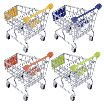30pcs/lot Hot Fashion Mini Supermarket Hand Trolleys Mini Shopping Cart Desktop Decoration Storage Phone Holder Baby Toy New
30pcs/lot Hot Fashion Mini Supermarket Hand Trolleys Mini Shopping Cart Desktop Decoration Storage Phone Holder Baby Toy New