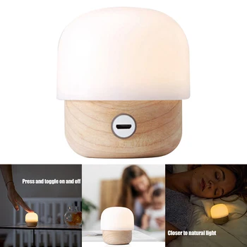 Spot Small Mushroom Log Baby Sleep Night Light LED USB Mini Warm Light Hogard
Spot Small Mushroom Log Baby Sleep Night Light LED USB Mini Warm Light Hogard