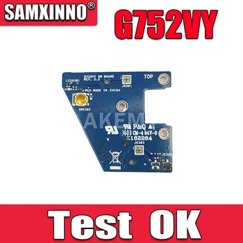 G752VY SW BOARD For ASUS ROG G752V G752VL G752VS G752VY G752VT G752VM DC POWER JACK POWER BOARD Switch Button Board Test OK 
G752VY SW BOARD For ASUS ROG G752V G752VL G752VS G752VY G752VT G752VM DC POWER JACK POWER BOARD Switch Button Board Test OK