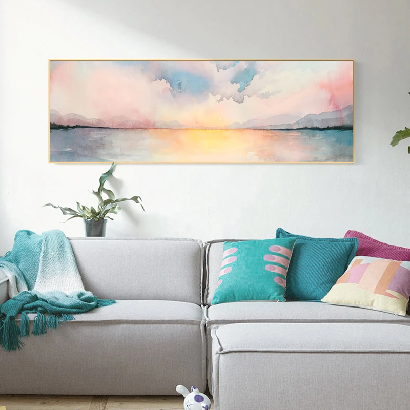 Modern Abstract Watercolor Scene Prints POP Wall Art Canvas Paintings Nordic Poster Pictures for Sofa Background Home Decorative
Modern Abstract Watercolor Scene Prints POP Wall Art Canvas Paintings Nordic Poster Pictures for Sofa Background Home Decorative