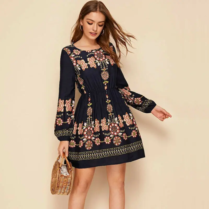 Hirigin Womens Boho Floral Chiffon Summer Party Evening Beach Short Mini Dress Sundress
Hirigin Womens Boho Floral Chiffon Summer Party Evening Beach Short Mini Dress Sundress