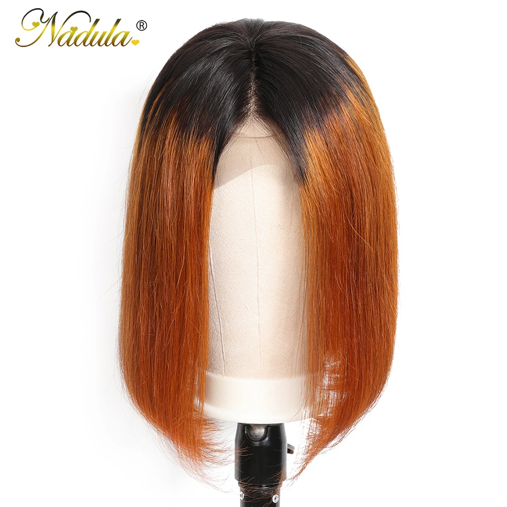 Nadula Wig 13*4 T1B30 Ombre Short Lace Front Wig Brazilian Straight Human Hair Bob Wig Pre Plucked Short Wigs for Black Women
Nadula Wig 13*4 T1B30 Ombre Short Lace Front Wig Brazilian Straight Human Hair Bob Wig Pre Plucked Short Wigs for Black Women