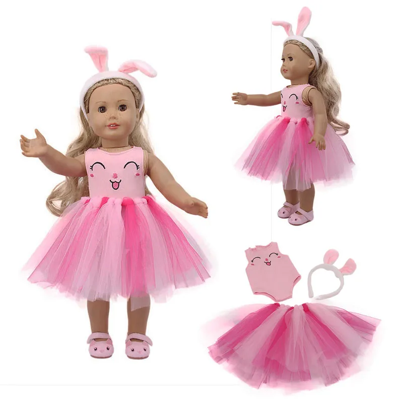 Doll Set Clothes Fashion Set Skirt Fit 18 Inch American Doll&43 Cm Born Baby Our Generation Christmas Birthday Girl's Gift
Doll Set Clothes Fashion Set Skirt Fit 18 Inch American Doll&43 Cm Born Baby Our Generation Christmas Birthday Girl's Gift