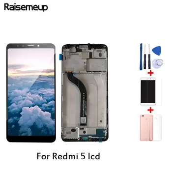 For 5.7" Xiaomi Redmi 5 LCD Display Touch Panel Screen Digitizer Replacement Assembly with frame +Tools&Tempered film&TPU Case
For 5.7" Xiaomi Redmi 5 LCD Display Touch Panel Screen Digitizer Replacement Assembly with frame +Tools&Tempered film&TPU Case