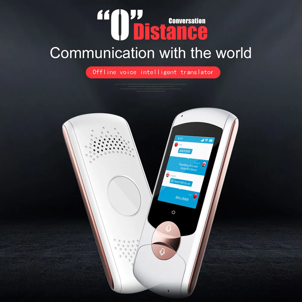 41 Languages Lightweight Smart Recording Portable Support Offline USB Charging Translator Wireless Meeting Button Real Time
41 Languages Lightweight Smart Recording Portable Support Offline USB Charging Translator Wireless Meeting Button Real Time