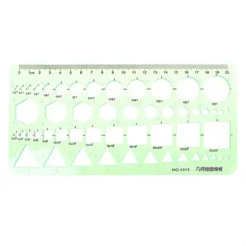 Geometric Plastic Circles Squares Hexagons Triangle Template Ruler Drawing Tool
Geometric Plastic Circles Squares Hexagons Triangle Template Ruler Drawing Tool