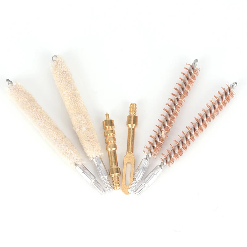 6pcs 30cal 7.62mm diameter brush kit gun cleaning brush for threaded 8-32 gun cleaning tool
6pcs 30cal 7.62mm diameter brush kit gun cleaning brush for threaded 8-32 gun cleaning tool