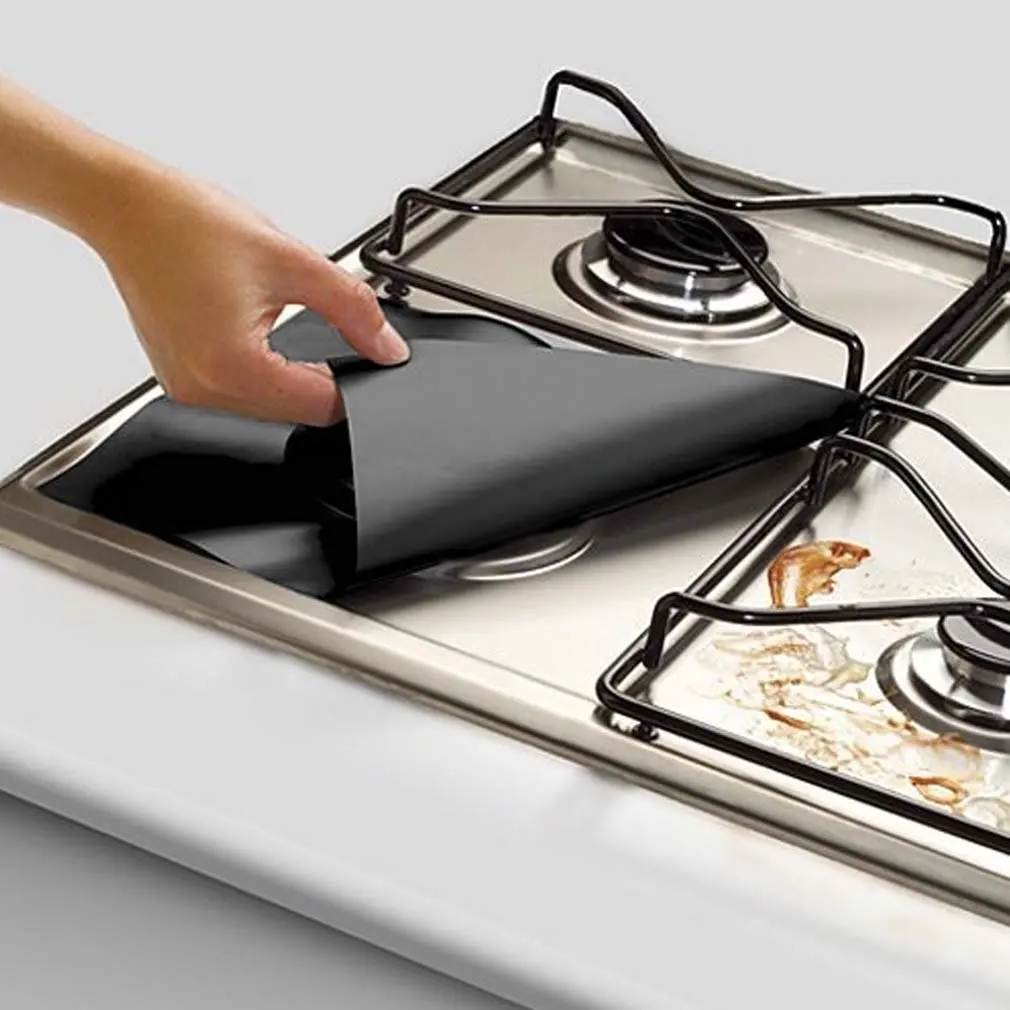 Gas Hob Oil Protector Liner Non-Stick Sheet Reusable Stove Clean Mat Pad Furnace Surface Protection Pads Kitchen Tools
Gas Hob Oil Protector Liner Non-Stick Sheet Reusable Stove Clean Mat Pad Furnace Surface Protection Pads Kitchen Tools