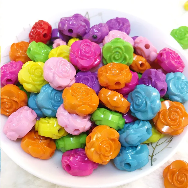 20Pcs 13*15mm Colorful Plum Blossom Shape Acrylic Beads For Jewelry Making DIY Necklace Bracelet Accessories
20Pcs 13*15mm Colorful Plum Blossom Shape Acrylic Beads For Jewelry Making DIY Necklace Bracelet Accessories