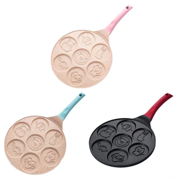 Kitchen Breakfast Maker Animal Mold 7 Holes Pancake Pan Flat Base Easy Clean Moulds Flip cooker Egg Ring Mold Kitchen Baking
Kitchen Breakfast Maker Animal Mold 7 Holes Pancake Pan Flat Base Easy Clean Moulds Flip cooker Egg Ring Mold Kitchen Baking