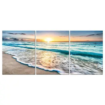 3pcs Sea Wave Landscape Wall Sticker Painting Living Room Decoration Painting Inkjet Painting 40x30cm Home Decor
3pcs Sea Wave Landscape Wall Sticker Painting Living Room Decoration Painting Inkjet Painting 40x30cm Home Decor