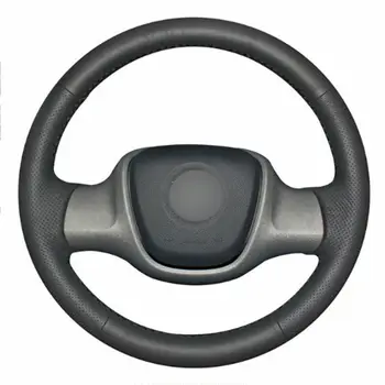 For Benz Smart Fortwo Top Leather Steering Wheel Hand-stitch on Wrap Cover
For Benz Smart Fortwo Top Leather Steering Wheel Hand-stitch on Wrap Cover