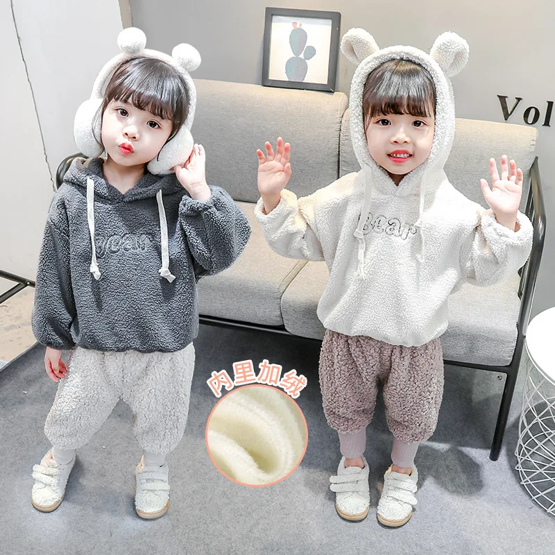 2019 Winter Korean-style New Style GIRL'S Suit Children Winter Brushed And Thick Wool Sweater Two-Piece Set
2019 Winter Korean-style New Style GIRL'S Suit Children Winter Brushed And Thick Wool Sweater Two-Piece Set