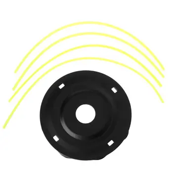 1 Set Universal Grass Trimmer Head with 4 Cables Brush Cutter Accessory Home Garden Tool Supplies
1 Set Universal Grass Trimmer Head with 4 Cables Brush Cutter Accessory Home Garden Tool Supplies