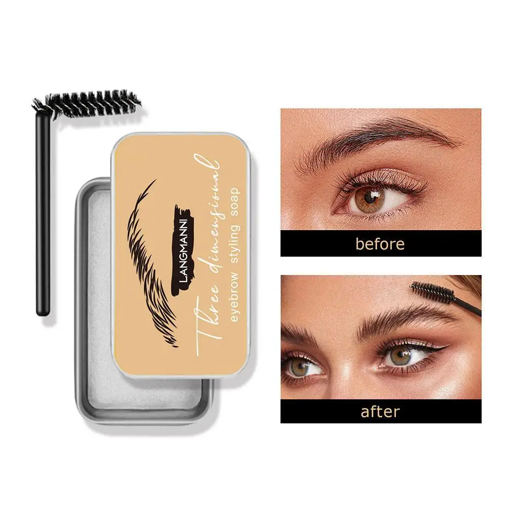 New Ucanbe 3D Feathery Brow Styling Soap Eye Setting Cosmetics Lasting Eyebrow Natural Makeup Gel Wax Long Tool Tint Water | Красота и
