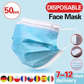 Mask Disposable Face Mouth Mask Mascherine Face Breathable Masks Earloop Elasticity Mouth Face Mask 3-layer Filtration Mask
Mask Disposable Face Mouth Mask Mascherine Face Breathable Masks Earloop Elasticity Mouth Face Mask 3-layer Filtration Mask