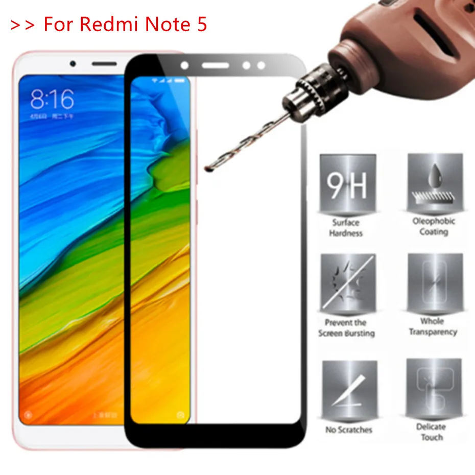 Redmi Note 5 Screen Protector Glass For Xiaomi Redmi Note5 Pro Full Cover Tempered Glass On xiomi redmi 5 5 plus protective film
Redmi Note 5 Screen Protector Glass For Xiaomi Redmi Note5 Pro Full Cover Tempered Glass On xiomi redmi 5 5 plus protective film