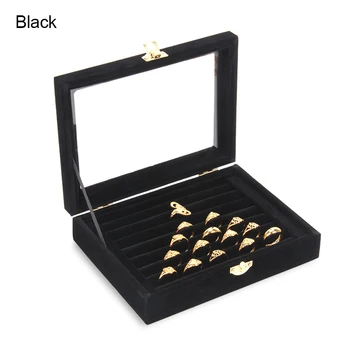 Jewelry Ring Organizer Display Travel Box Velvet Wood Earrings Storage Holder Case LL@17
Jewelry Ring Organizer Display Travel Box Velvet Wood Earrings Storage Holder Case LL@17