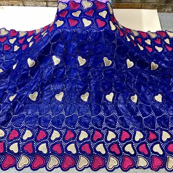 African Bazin Riche Fabric with Brode Latest Fashion Embroidery Bazin Lace Fabric with Net Lace 5 Yards
African Bazin Riche Fabric with Brode Latest Fashion Embroidery Bazin Lace Fabric with Net Lace 5 Yards