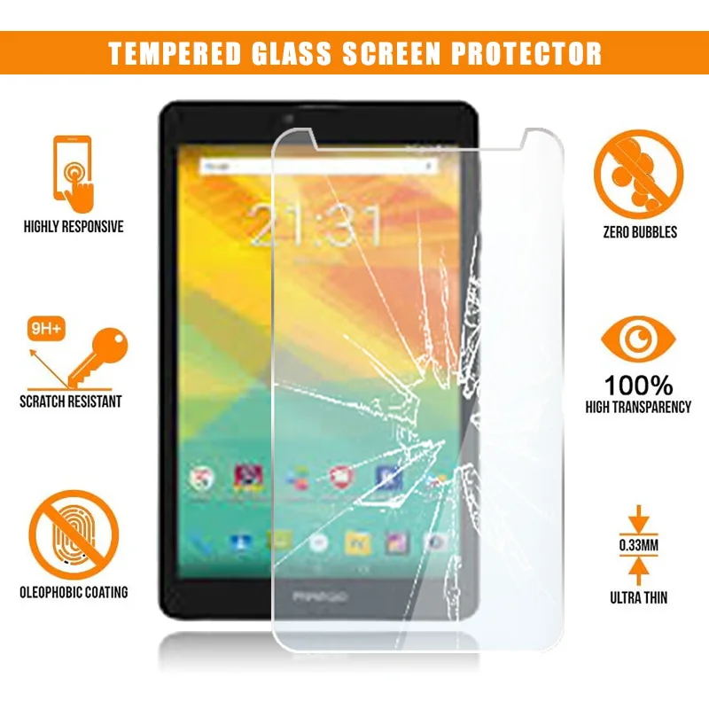 Screen Protector for Prestigio Muze 3708 3G /Muze 3718 3G Tablet Tempered Glass Scratch Resistant Anti-fingerprint Film Cover
Screen Protector for Prestigio Muze 3708 3G /Muze 3718 3G Tablet Tempered Glass Scratch Resistant Anti-fingerprint Film Cover