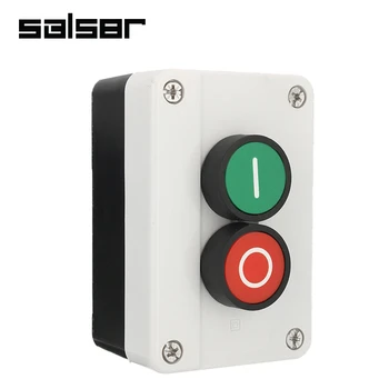 Push Button Station Switch Remote Start Stop Motor Solenoid IP55 Box 1NO 1NC Contact Fitted Non Maintained/Momentary 6 AMP
Push Button Station Switch Remote Start Stop Motor Solenoid IP55 Box 1NO 1NC Contact Fitted Non Maintained/Momentary 6 AMP