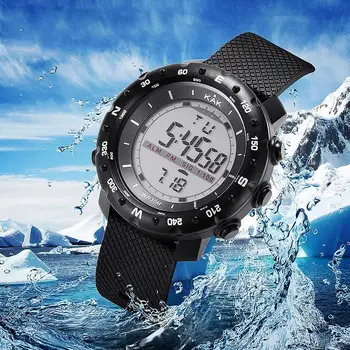 KAK Black Big Dial Sports Digital Watch Unisex Watch Men Women Students Adjustable Strap Backlight Watch relogio-masculino
KAK Black Big Dial Sports Digital Watch Unisex Watch Men Women Students Adjustable Strap Backlight Watch relogio-masculino