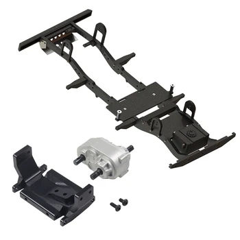 2 Set Toy Accessories: 1 Set Metal Gearbox Transfer Case With Mount & 1 Set 1/10 RC4WD Aluminum Frame Beam Chassis
2 Set Toy Accessories: 1 Set Metal Gearbox Transfer Case With Mount & 1 Set 1/10 RC4WD Aluminum Frame Beam Chassis